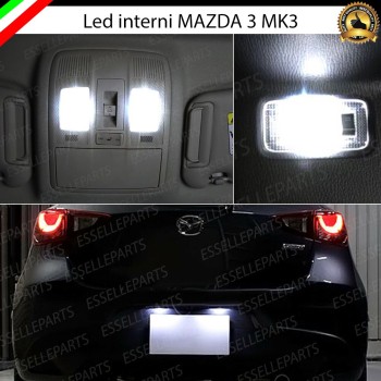 Led interni completo + Targa Mazda 2 MK3