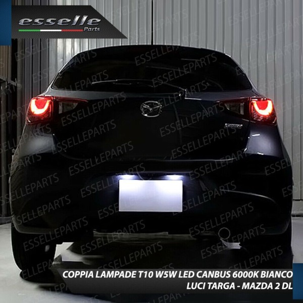 Led interni completo + Targa Mazda 2 MK3