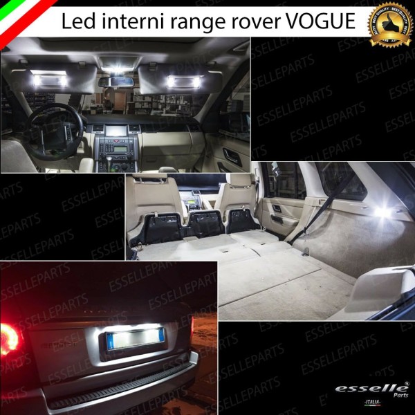 Led interni completo + Targa RANGE ROVER VOGUE