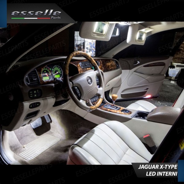 Led interni completo + Targa JAGUAR X TYPE