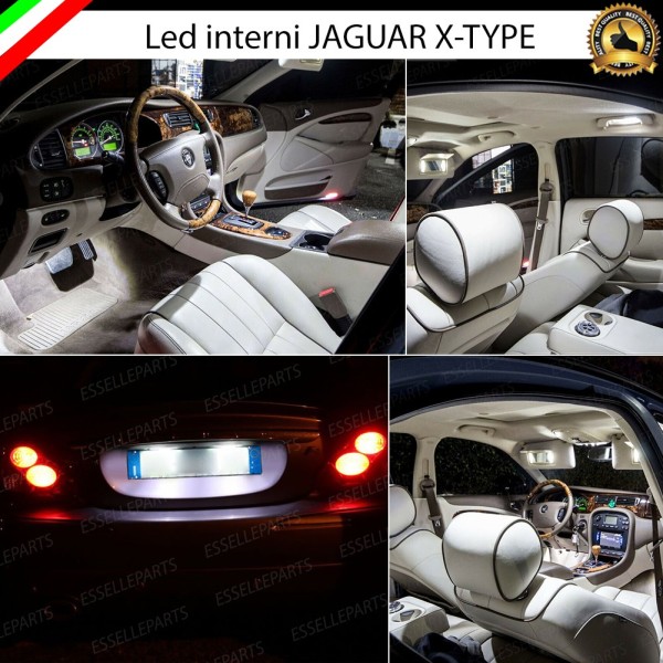 Led interni completo + Targa JAGUAR X TYPE