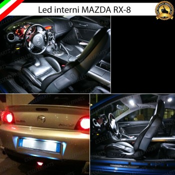 Led interni completo + Targa MAZDA RX-8
