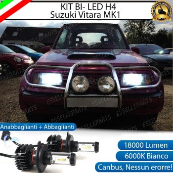 Kit Full LED H4 18000 LUMEN 6000K bianco per SUZUKI GRAN VITARA I / VITARA MK1