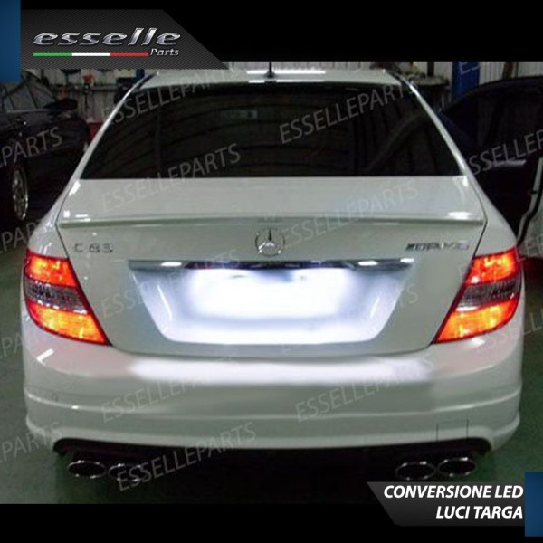 Kit LED interni completo + Luci targa LED 6000K Canbus Mercedes Classe C W204 sw
