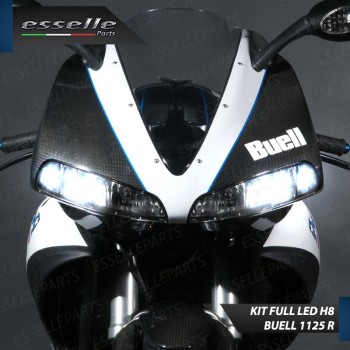 Kit LED H8 per BUELL 1125 R 2007-2011 6000K Canbus