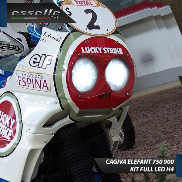Kit Full LED H4 - ULTRA COMPATTO - per CAGIVA Elefant 750