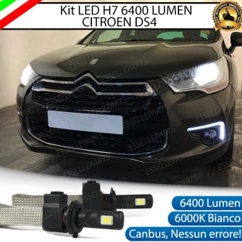 Kit Full LED H7 6400 LUMEN Anabbaglianti CITROEN DS4 Kit Full LED H7 6400 LUMEN Anabbaglianti CITROEN DS4
