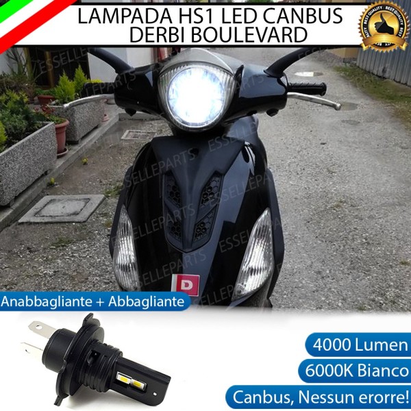 KIT LED HS1 Lampada per DERBI Boulevard 150 2003-2007 6000K