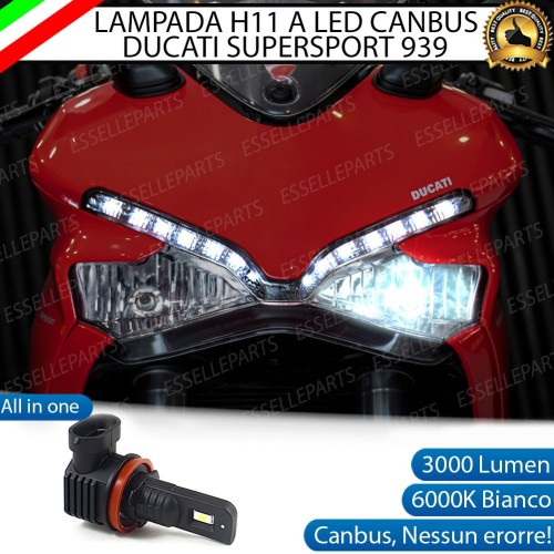 Lampada a LED H11 per DUCATI SuperSport 939 2017-2021 6000K