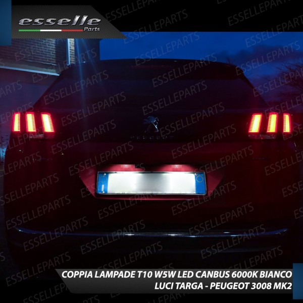 Luci targa 5 LED Canbus
