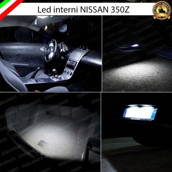 Led interni completo + Targa Nissan 350Z