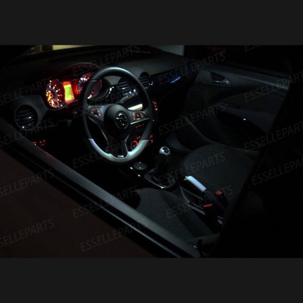 Led interni completo + Targa Opel Adam