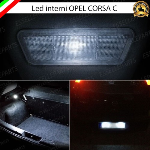 Led interni completo + Targa OPEL CORSA C