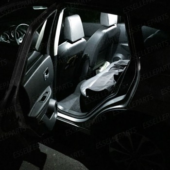 Kit LED interni completo + LED targa 6000K Nissan Qashqai J10 senza tetto panoramico