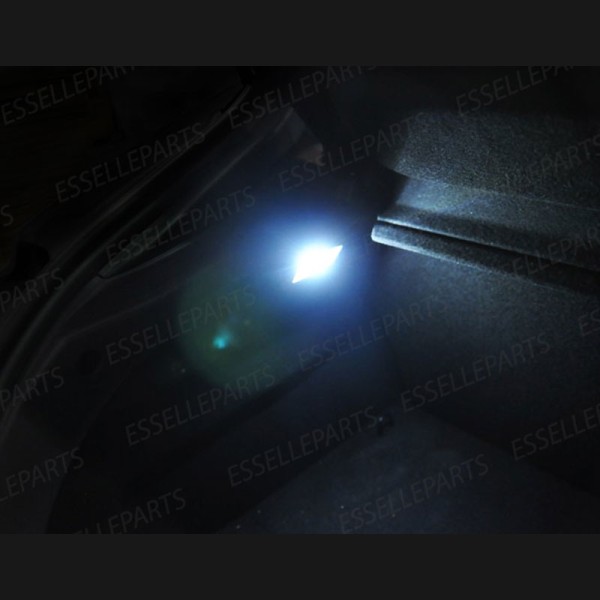 Kit LED Interni + Targa 6000K bianco ghiaccio Canbus Renault Megane MK3 3 porte