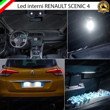 Led interni Completo + Targa Renault Scenic MK4