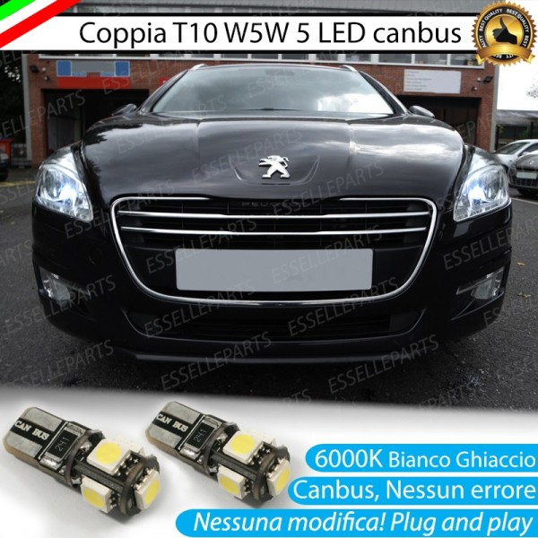 Luci posizione 5 LED Canbus PEUGEOT 508