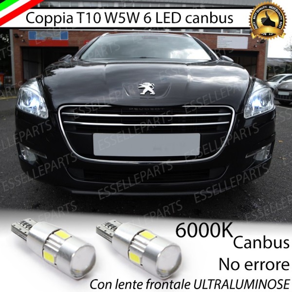 Luci posizione 6 LED Canbus 400 Lumen