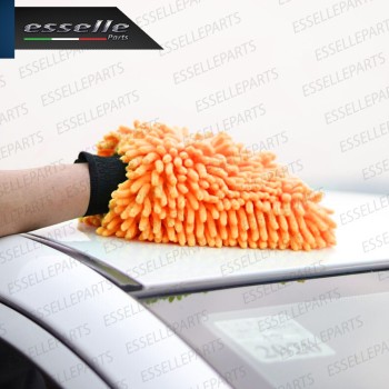 GUANTO IN MICROFIBRA PER LAVAGGIO FANALI SPECCHI ANTI GRAFFIO per MALAGUTI