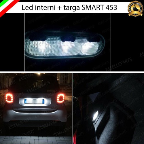 Led interni completo + Targa SMART FORTWO MK3