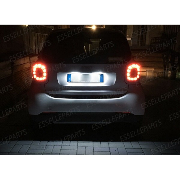 Led interni completo + Targa SMART FORTWO MK3