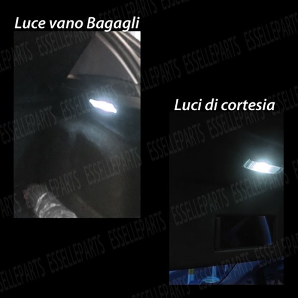 Led interni completo + Targa SEAT LEON MK2 1P