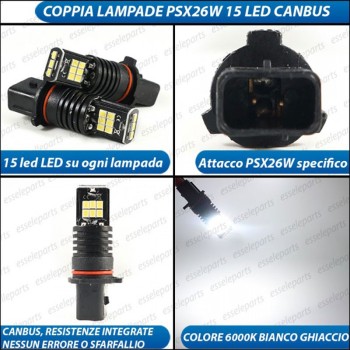 Conversione Fari Full LED 6000K bianco Audi A5 8T Sportback Dal 2012