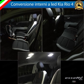 Kit LED Interni Completo Per Kia Rio 4 6000K Bianco Canbus