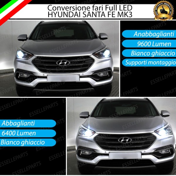 Conversione Fari Full LED HYUNDAI SANTA FE III