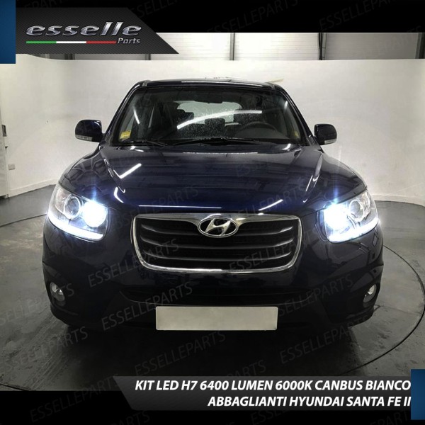Kit Full LED H7 6400 LUMEN Abbaglianti HYUNDAI SANTA FE II