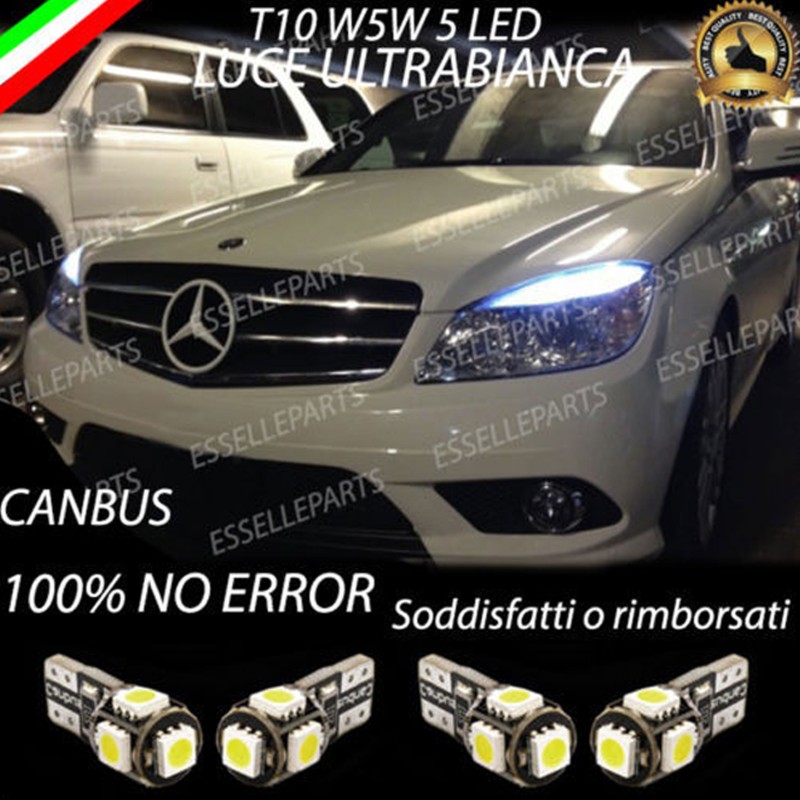 Luci posizione 5 LED Canbus