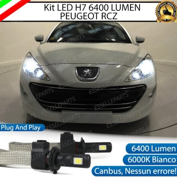 Kit Full LED H7 6400 LUMEN Anabbaglianti PEUGEOT RCZ