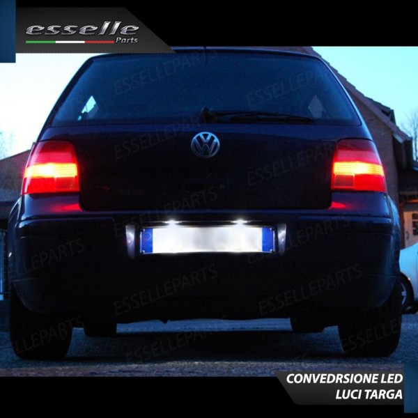 Led interni completo + Targa VW GOLF MK4