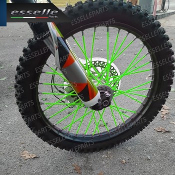 Kit Cover - VERDE - Raggi in ABS per moto,motorini,scooter SYM