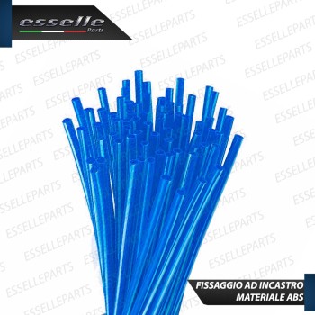 Kit Cover - BLU - Raggi in ABS per moto,motorini,scooter PEUGEOT