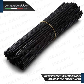 Kit Cover - NERO - Raggi in ABS per moto,motorini,scooter PEUGEOT