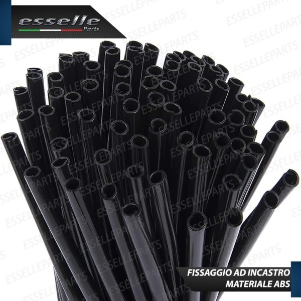 Kit Cover - NERO - Raggi in ABS per moto,motorini,scooter APRILIA