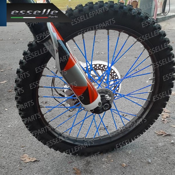 Kit Cover - CELESTE - Raggi in ABS per moto,motorini,scooter SYM