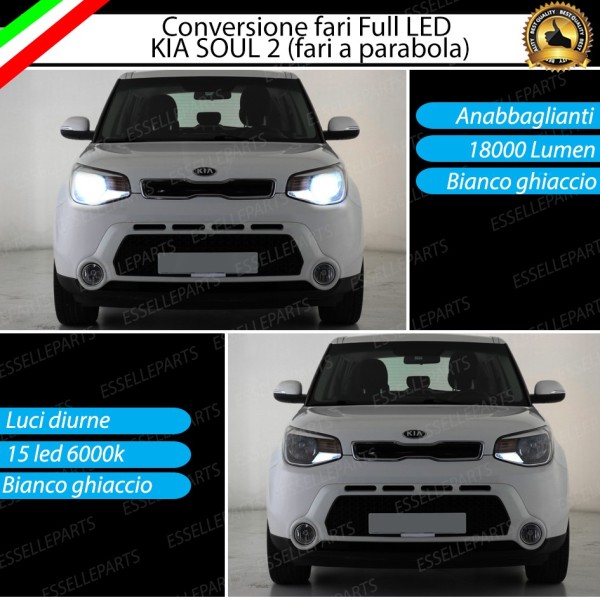 Conversione Fari Full LED KIA SOUL II