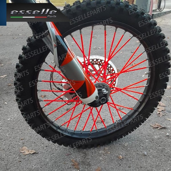 Kit Cover - ROSSO - Raggi in ABS per moto,motorini,scooter KYMCO