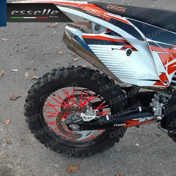 Kit Cover - ROSSO - Raggi in ABS per moto,motorini,scooter BENELLI