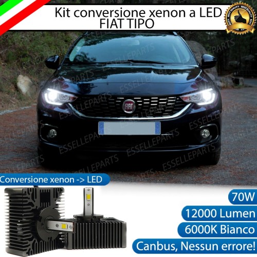 KIT LED D5S CONVERSIONE DA BIXENO A LED 12000 LUMEN 6000K FIAT TIPO