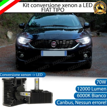 KIT LED D5S CONVERSIONE DA BIXENO A LED 12000 LUMEN 6000K FIAT TIPO