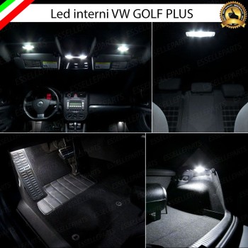 Kit LED interni Completo 6000K Luce Bianca Canbus VW Golf Plus