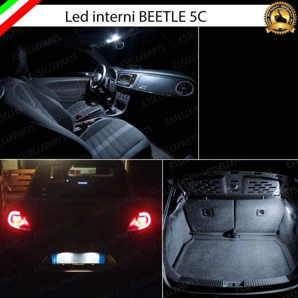 Led interni completo + Targa VW New Beetle MK2
