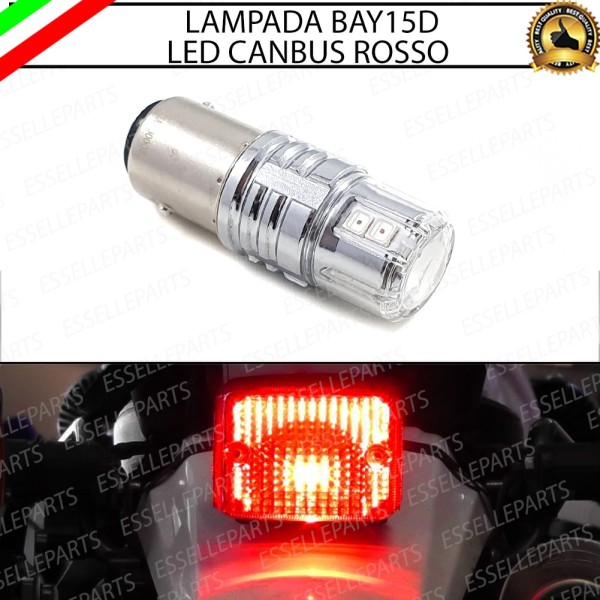 Lampada LED BAY15D Stop / Posizione Posteriore per MALAGUTI F18 Warrior 150 2000-2001