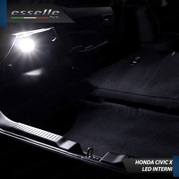 Kit LED Interni Per Honda Civic 10G 6000k Bianco Canbus