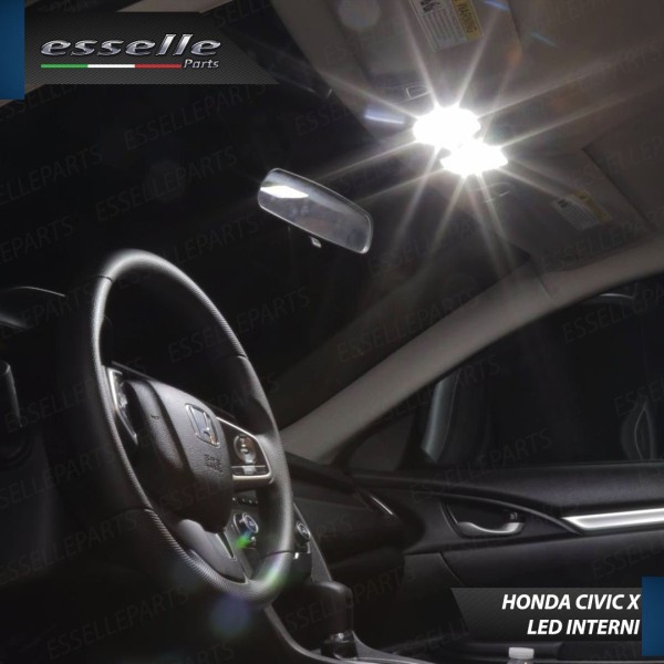 Kit LED Interni Per Honda Civic 10G 6000k Bianco Canbus