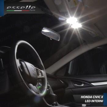 Kit LED Interni Per Honda Civic 10G 6000k Bianco Canbus