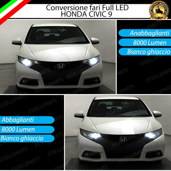 Conversione Fari Full LED HONDA CIVIC IX